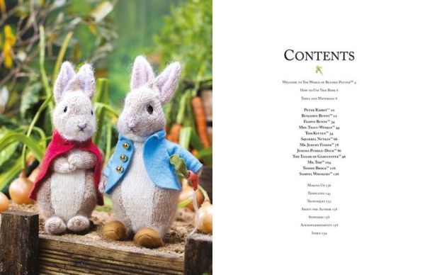 Knitting Peter RabbitT: 12 Toy Knitting Patterns from the Tales of Beatrix  Potter by Claire Garland, Hardcover