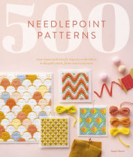 Book for download 500 Needlepoint Patterns: Easy repeat patterns for tapestry embroidery in Bargello stitch, flame stitch and more ePub DJVU English version