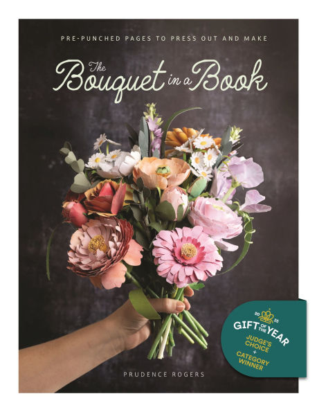 The Bouquet in a Book: Pre-punched pages to press out and make