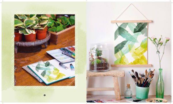 DIY Watercolor Botanicals