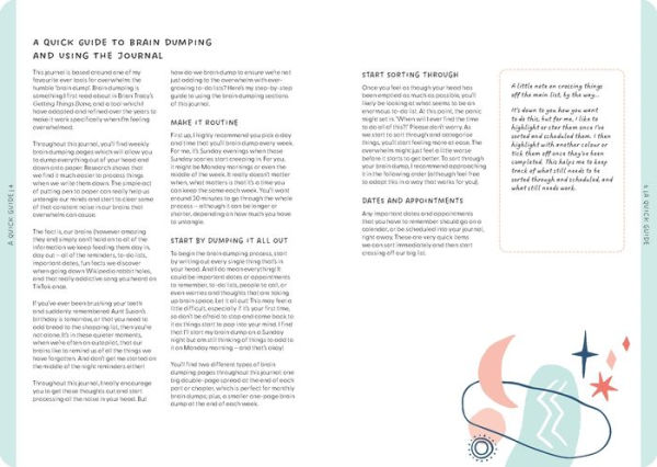 Overcoming Overwhelm Journal