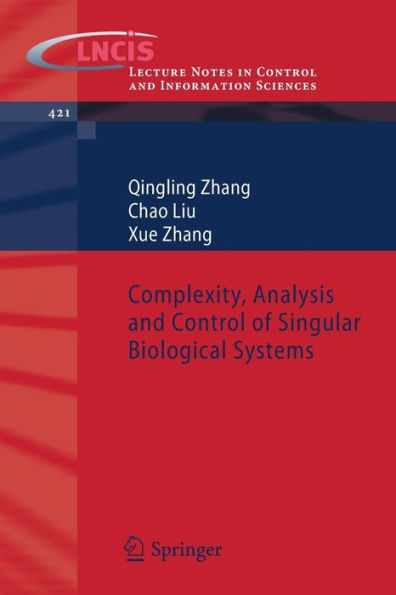 Complexity, Analysis and Control of Singular Biological Systems