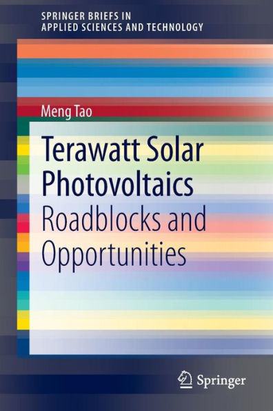 Terawatt Solar Photovoltaics: Roadblocks and Opportunities