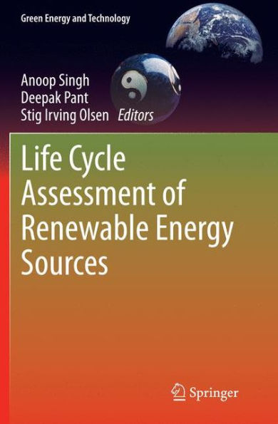 Life Cycle Assessment of Renewable Energy Sources
