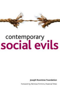 Title: Contemporary social evils, Author: Joseph Rowntree Foundation