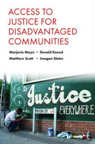 Title: Access to Justice for Disadvantaged Communities, Author: Marjorie Mayo