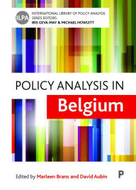 Title: Policy Analysis in Belgium, Author: Marleen Brans