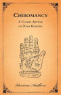 Chiromancy - A Classic Article on Palm Reading