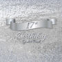 17th Birthday Guest Book Silver Sparkle: Fabulous For Your Birthday Party - Keepsake of Family and Friends Treasured Messages and Photos