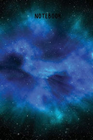 Title: Notebook Blue Blast Galaxy: A Simple Lined Space Galaxy Themed Notebook, Author: Sticky Lolly