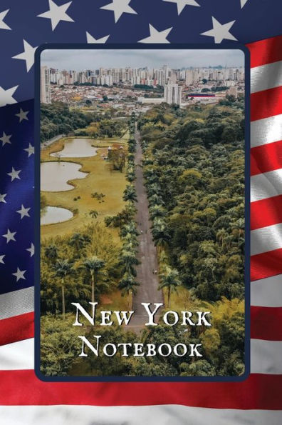 New York Notebook Central Park Skyline: A Simple Lined New York Themed Notebook