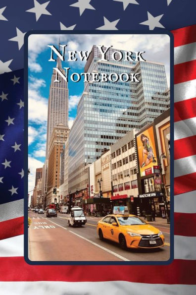 New York Notebook Bus Lane: A Simple Lined New York Themed Notebook