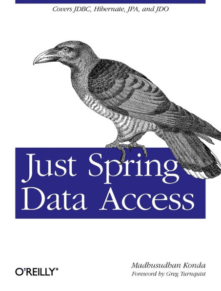 Just Spring Data Access: Covers JDBC, Hibernate, JPA and JDO