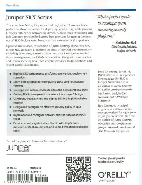 Juniper SRX Series: A Comprehensive Guide to Security Services on the Series