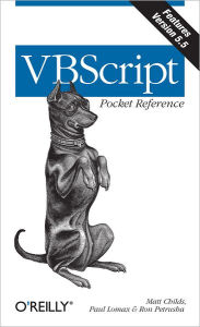 Title: VBScript Pocket Reference, Author: Paul Lomax