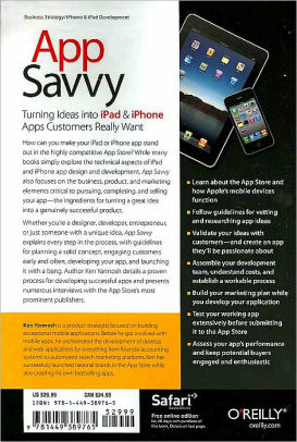 App Savvy: Turning Ideas into iPad and iPhone Apps Customers Really Want