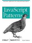 Alternative view 1 of JavaScript Patterns: Build Better Applications with Coding and Design Patterns