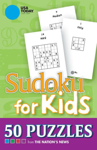 USA TODAY Sudoku for Kids: 50 Puzzles