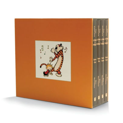 The Complete Calvin and Hobbes is a collection of all the comic strips featuring Calvin and Hobbes, the beloved characters created by cartoonist Bill Watterson. The box set includes three hardcover volumes in a slipcase, and covers the entire 10-year span of the strip's run, from 1985 to 1995.