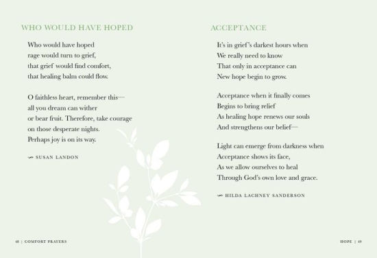 Comfort Prayers Prayers And Poems To Comfort Encourage And