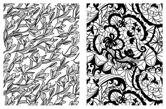 Posh Coloring Book Pretty Designs For Fun Relaxation