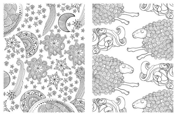 Posh Adult Coloring Book: Soothing Designs for Fun & Relaxation