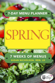 Title: 7-Day Menu Planner: Spring, Author: Susan Nicholson