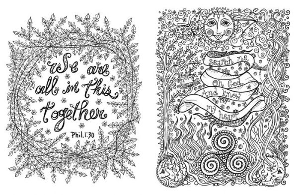 Posh Adult Coloring Book: Prayers for Inspiration & Peace