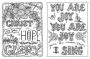 Alternative view 3 of Posh Adult Coloring Book: Hymnspirations for Joy & Praise