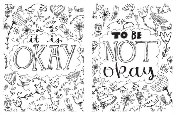 Don't Worry, Eat Cake: A Coloring Book to Help You Feel a Little Bit Better about Everything