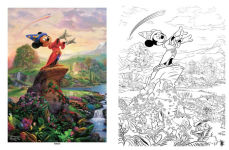 Alternative view 4 of Disney Dreams Collection Thomas Kinkade Studios Coloring Book