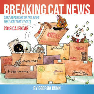 Ebook free download forums 2019 Breaking Cat News Wall Calendar by Georgia Dunn