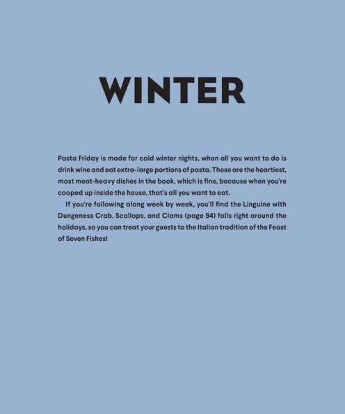 The Pasta Friday Cookbook: Let's Eat Together