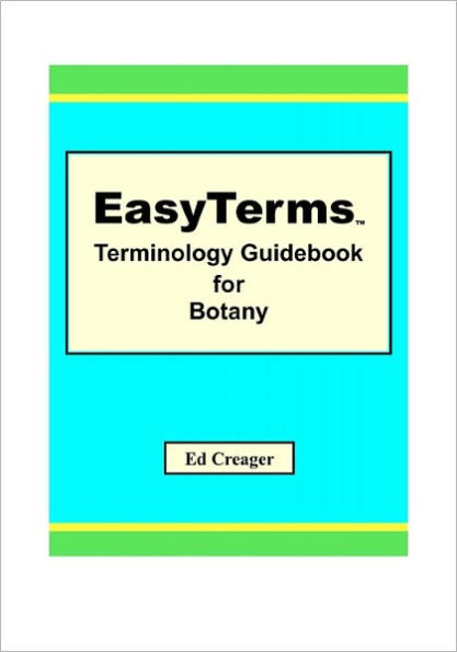 EasyTerms Terminology Guidebook for Botany