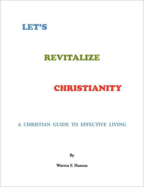 Let's Revitalize Christianity