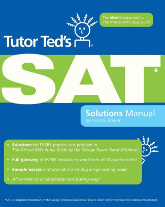 Tutor Ted S Sat Solutions Manual The Ideal Companion