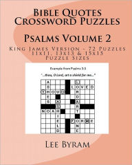 Title: Bible Quotes Crossword Puzzles, Author: Lee Byram