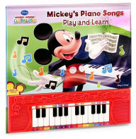 Title: Mickey's Piano Songs: Play and Learn, Author: Publications International Ltd. Staff