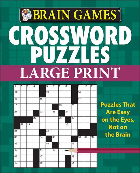 Brain Games: Crossword Puzzles, Large Print by Publications ...