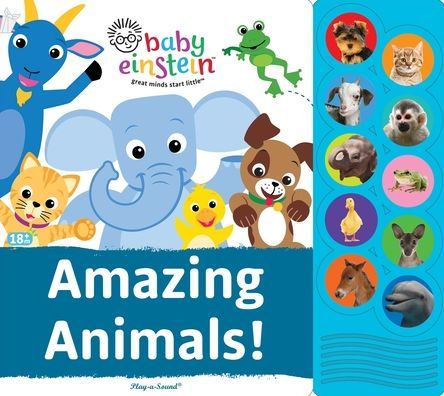 Baby Einstein Amazing Animals By Mark Rader Nathan Barney Meghan Barney Interactive Book Barnes Noble