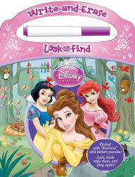Title: Disney Princess: Write-and-Erase Look and Find, Author: PI Kids