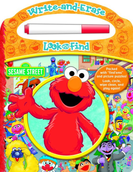 Sesame Street: Write & Erase Look & Find