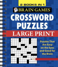 Title: Brain Games Crossword Puzzles Large Print, Author: Ltd Publications International