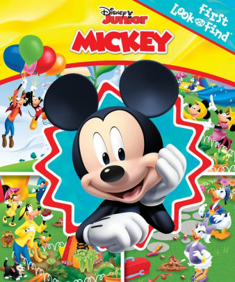 Disney Look and Find Books Mickey Mouse Clubhouse 4 Books with Mickey Mouse Stickers Disney Mickey Mouse Clubhouse Look and Find Books Set for Kids and Toddlers