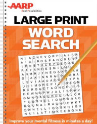 Title: AARP Large Print Word Search, Author: Publications International Ltd