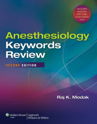 Title: Anesthesiology Keywords Review, Author: Raj K. Modak