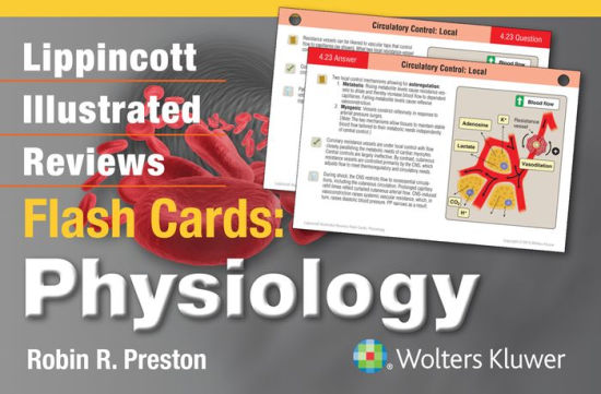 Káº¿t quáº£ hÃ¬nh áº£nh cho Lippincott Illustrated Reviews Flash Cards - Physiology