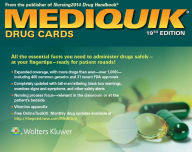 Title: MediQuik Drug Cards: MediQuik / Edition 19, Author: Carla Vitale