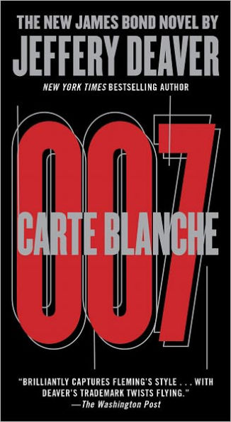 Carte Blanche: The New James Bond Novel