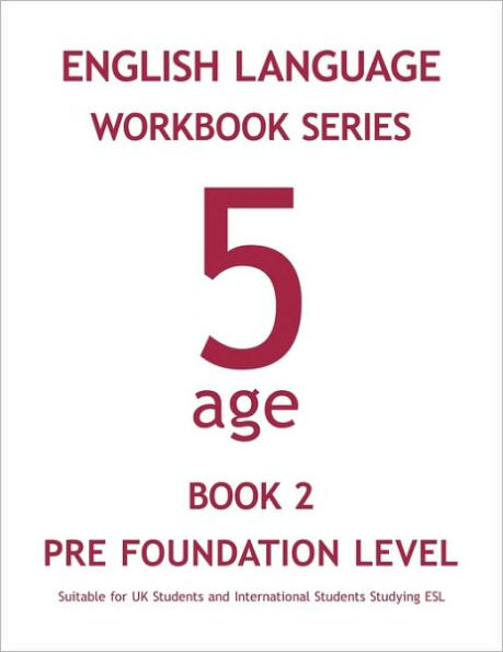 English Language Workbook Series: Age 5 Book 2